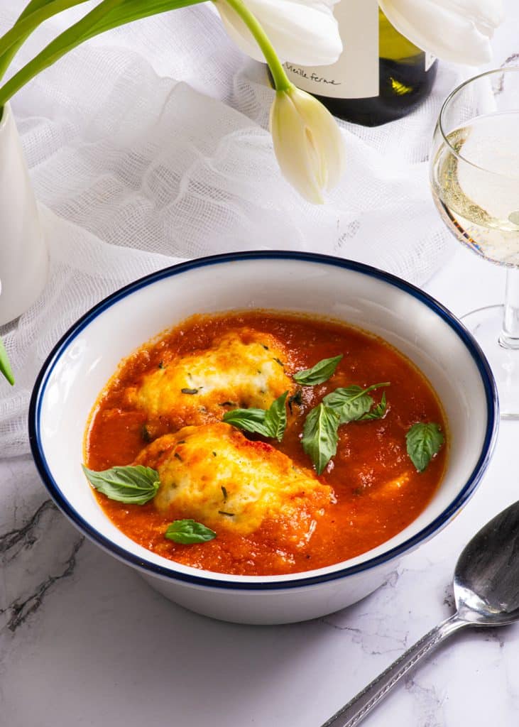 Roasted Tomato Red Pepper Soup